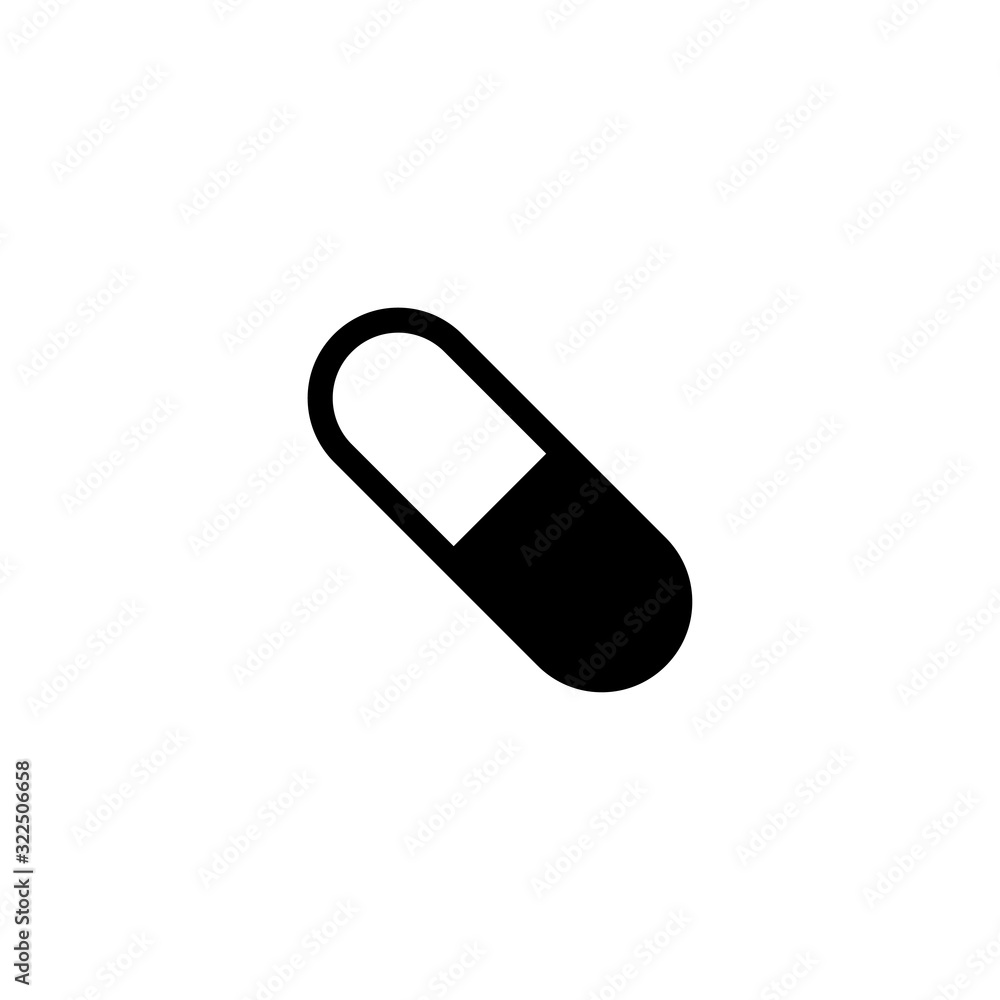 capsule icon design vector logo template EPS 10 capsule icon design vector logo template EPS 10
