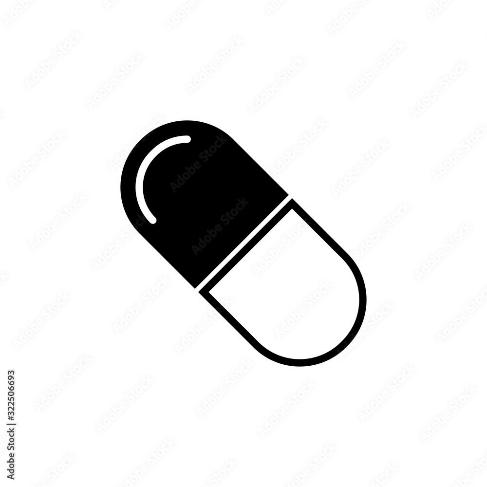 capsule icon design vector logo template EPS 10 capsule icon design vector logo template EPS 10