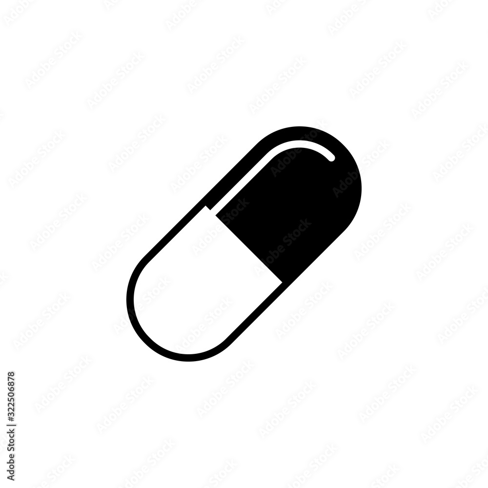 capsule icon design vector logo template EPS 10 capsule icon design vector logo template EPS 10