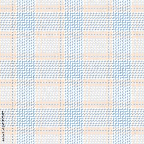 Tartan, plaid pattern seamless vector illustration. Checkered texture for clothing fabric prints, web design, home textile.