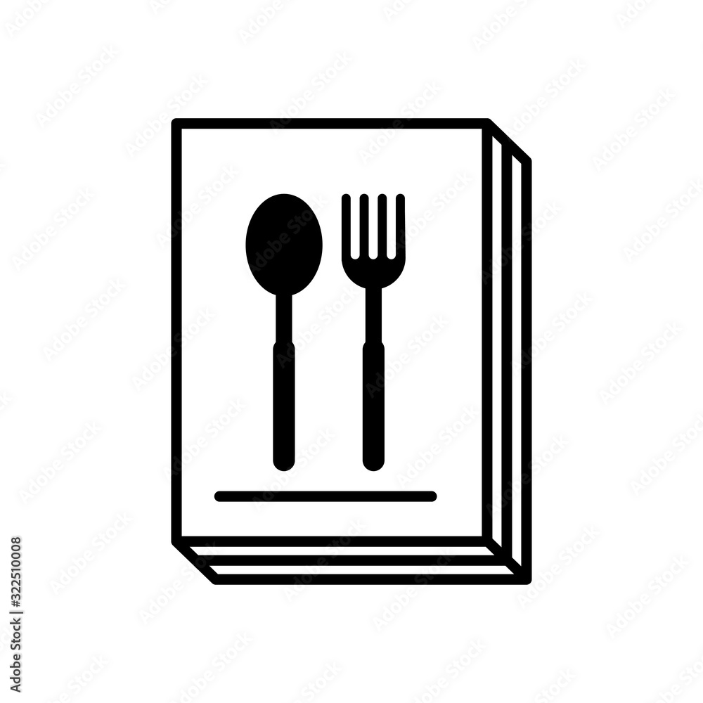 recipe icon design vector logo template EPS 10 recipe icon design vector logo template EPS 10
