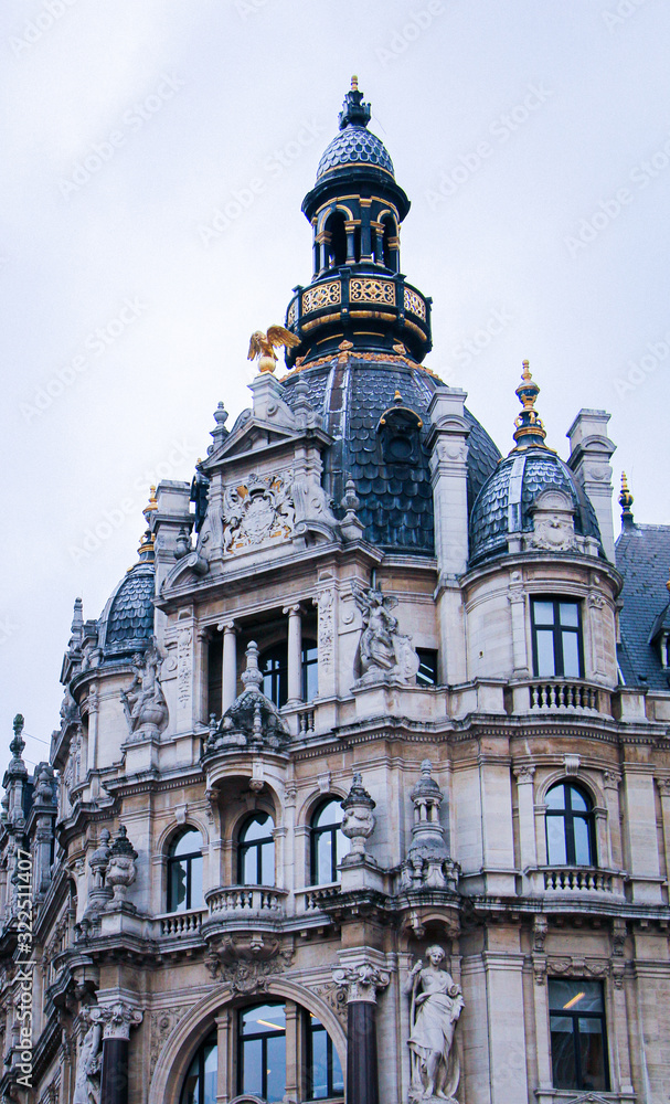 Wunderschöne Architektur in Antwerpen Belgien