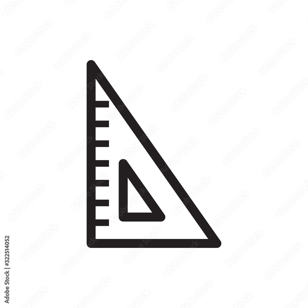 ruler pencil pen icon design vector logo template EPS 10 ruler pencil pen icon design vector logo template EPS 10