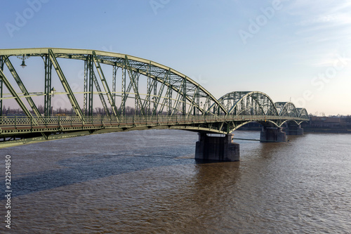 Elisabeth bridge between Hungary and Slovakia © skovalsky