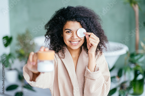 Positive friendly multiethic woman photo