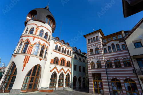 Europe place or courtyard in Komarno, Slovakia © skovalsky