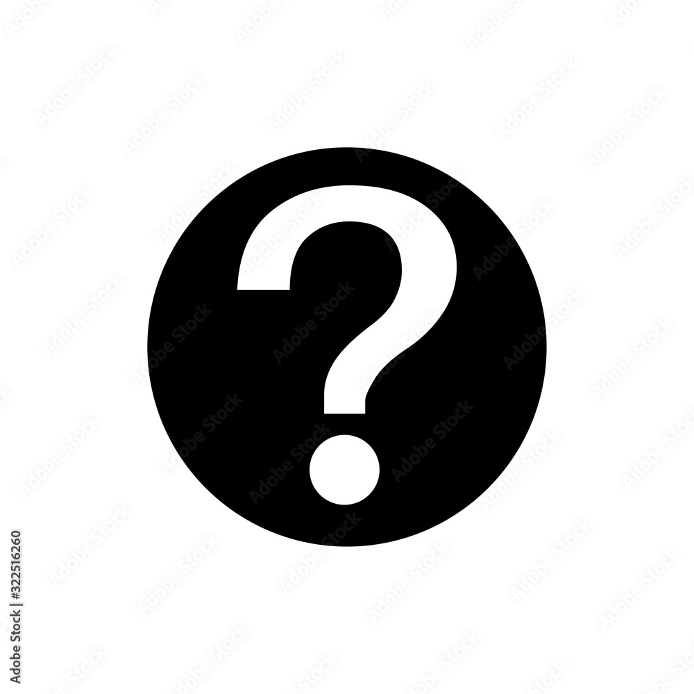question icon design vector logo template EPS 10 question icon design vector logo template EPS 10
