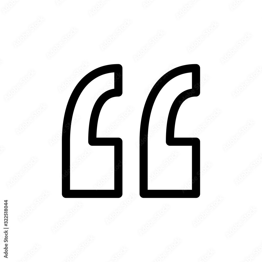 quote icon design vector logo template EPS 10 quote icon design vector logo template EPS 10