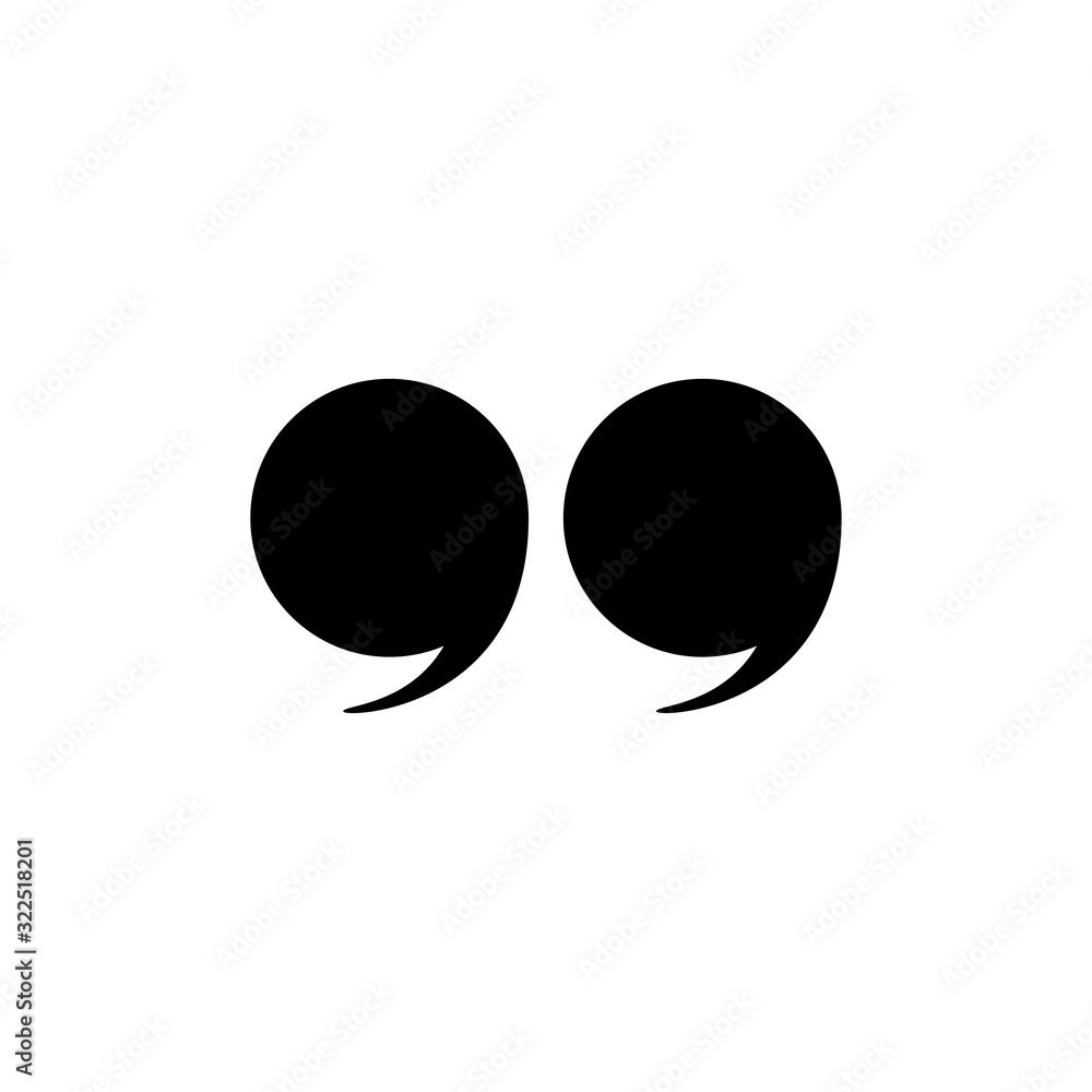 quote icon design vector logo template EPS 10 quote icon design vector logo template EPS 10