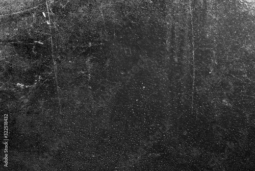 Wallpaper Mural White scratches and dust on black background. Old dirty glass. Torontodigital.ca