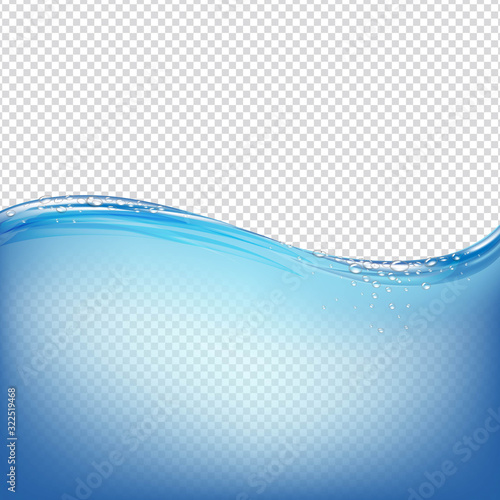 Water Wave With Transparent Background
