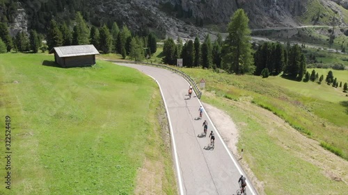 Cycling Passo Gardena