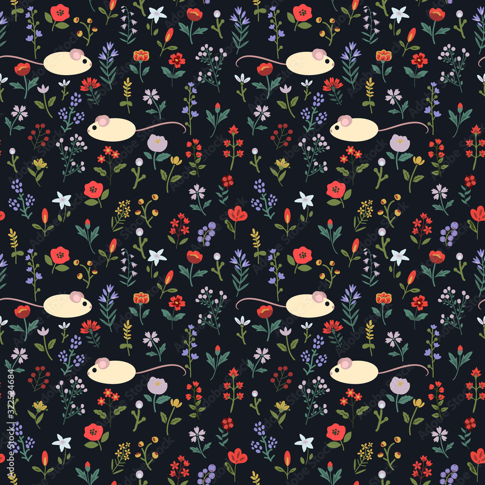Seamless decorative pattern Seamless decorative pattern