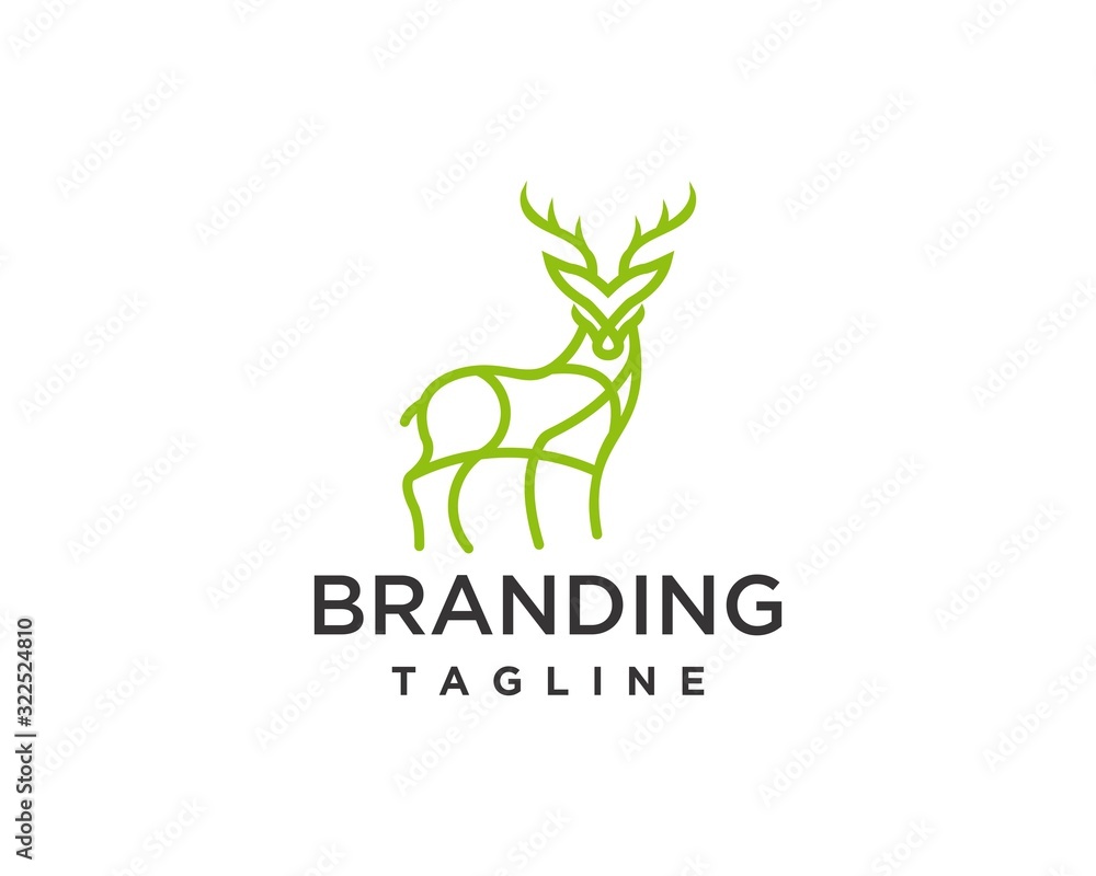 deer logo for your business deer logo for your business