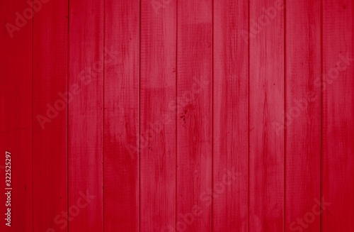 Kulisse mit roten Holzbretter als Hintergrund