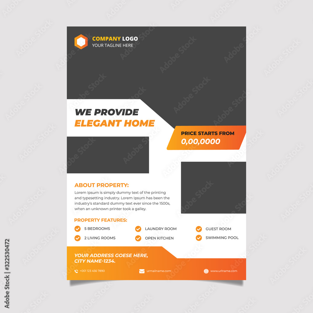 Real Estate Flyer Design and Template Real Estate Flyer Design and Template