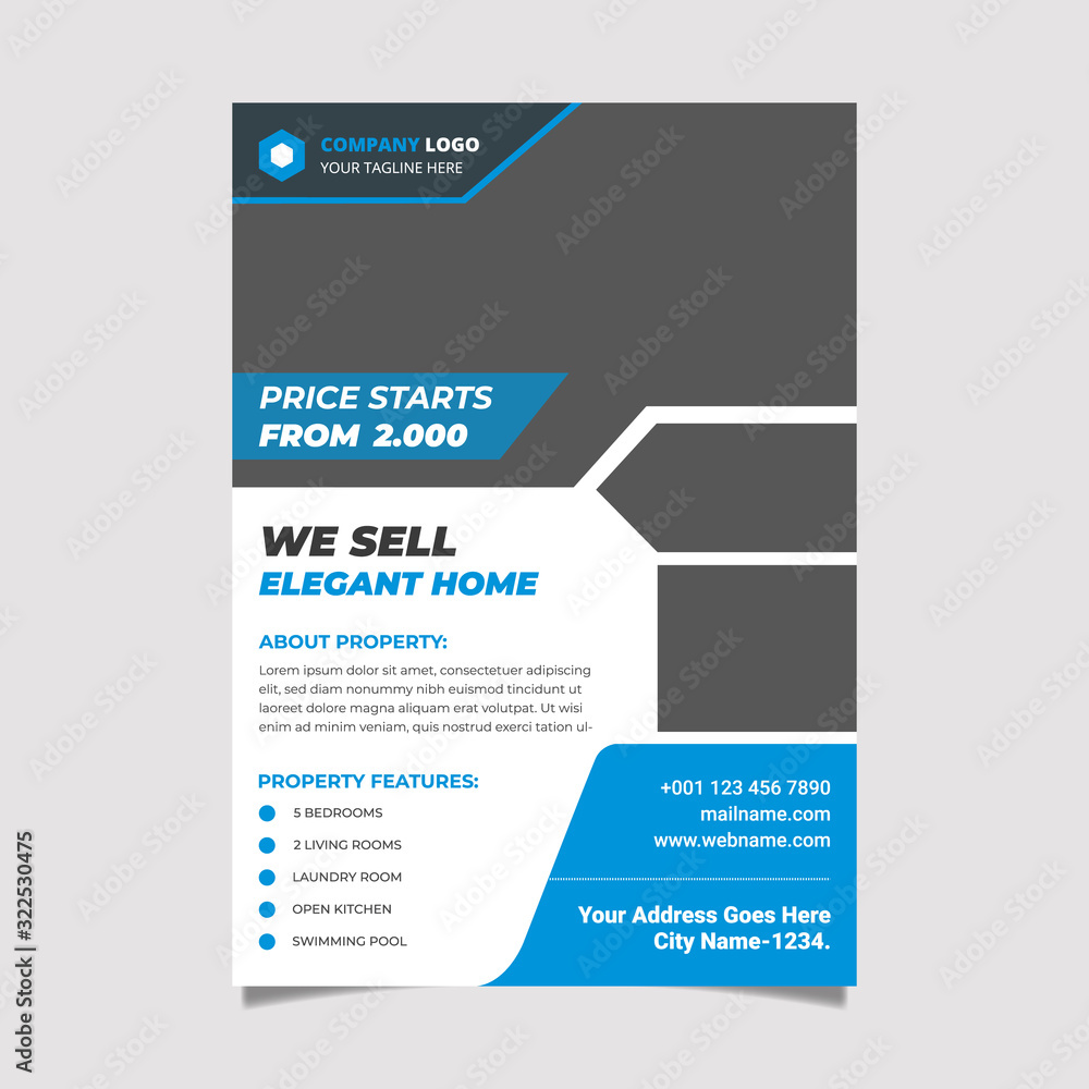 Real Estate Flyer Design and Template Real Estate Flyer Design and Template