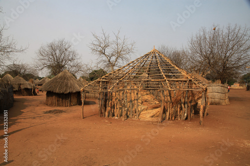 tradycyjne afrykańskie chaty