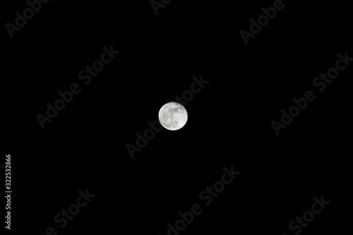 full moon at the end of the month