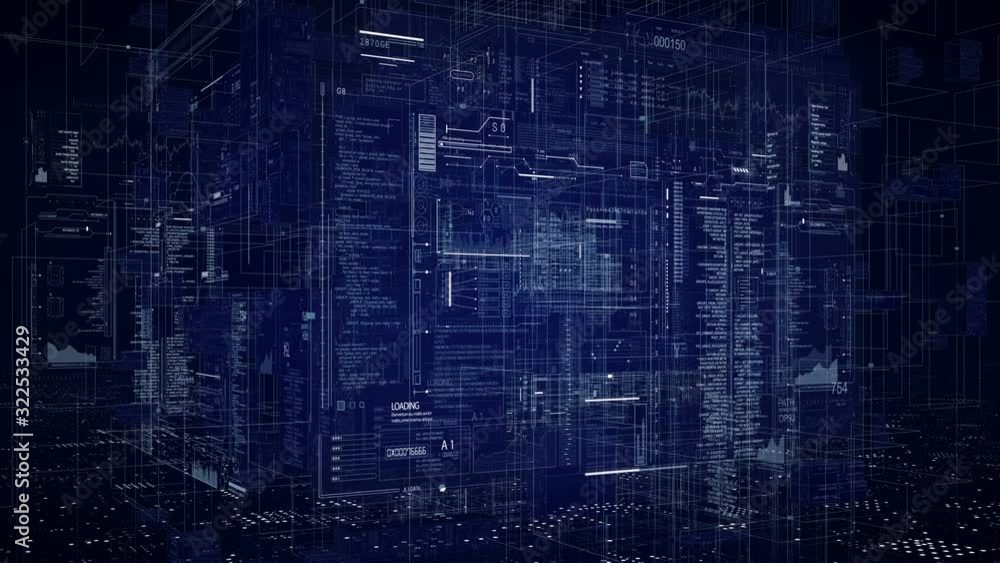 HUD technological background.SciFi futuristic elements. HUD technological background.SciFi futuristic elements.