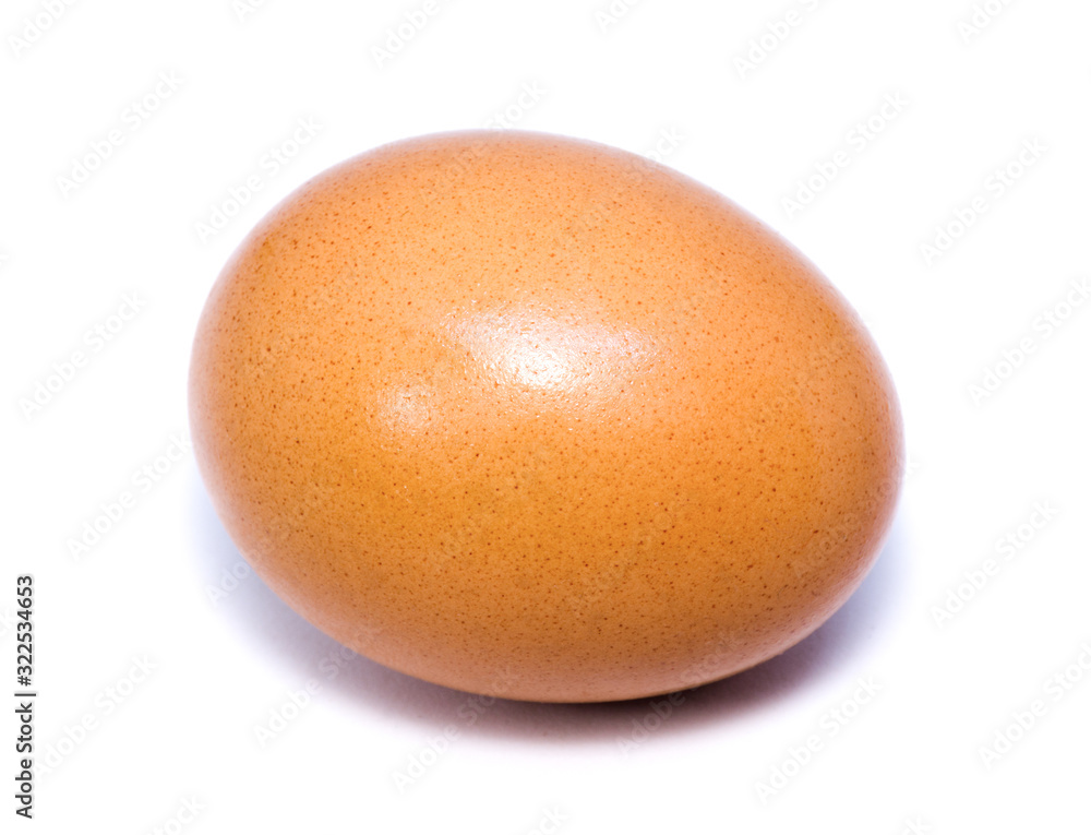 chicken egg isolated on white background. chicken egg isolated on white background.