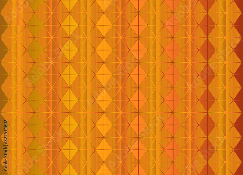 Golden abstract geometric pattern.