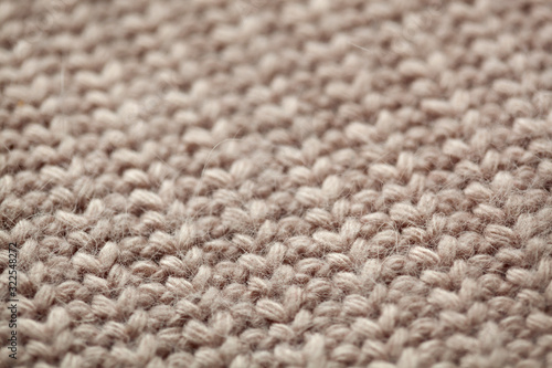 background of woll knitting material