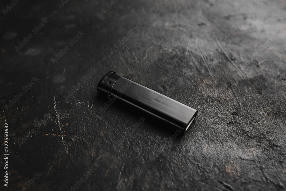 gas lighter with black background gas lighter with black background