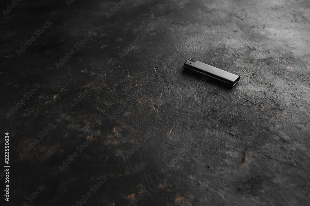 gas lighter with black background gas lighter with black background
