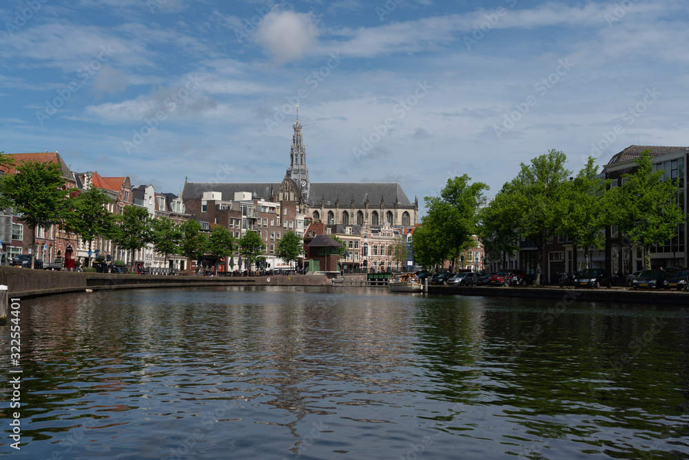 View over the river Spaarne