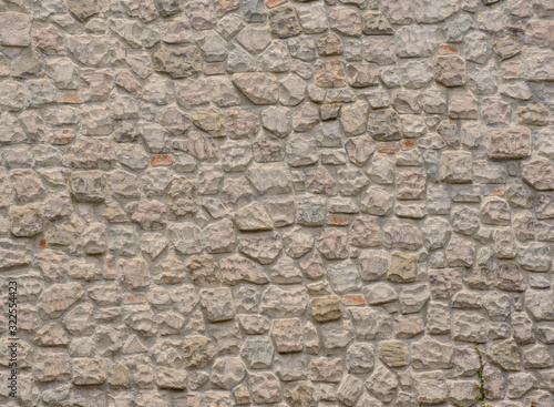 texture of Vintage style stone wall surface