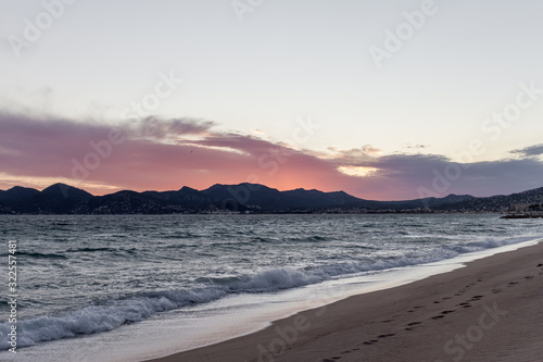 Sunset in Cannes -Cote d azur