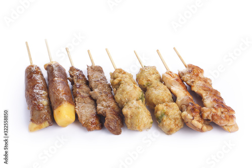 Tableau sur toile yakitori mixte