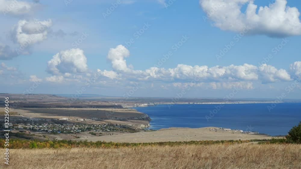 Stepan Razin Cliff on the Volga River, Saratov Region, Russia Stepan Razin Cliff on the Volga River, Saratov Region, Russia