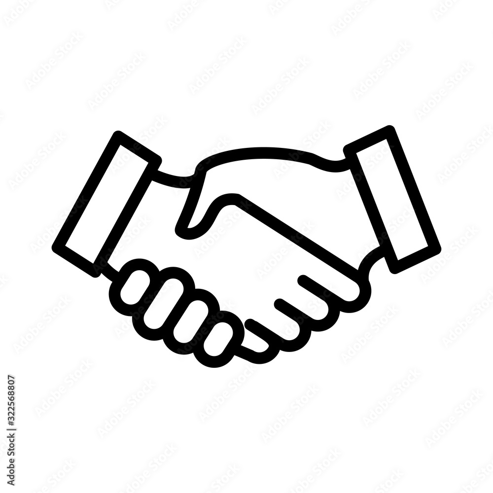 handshake icon design vector logo template EPS10 handshake icon design vector logo template EPS10