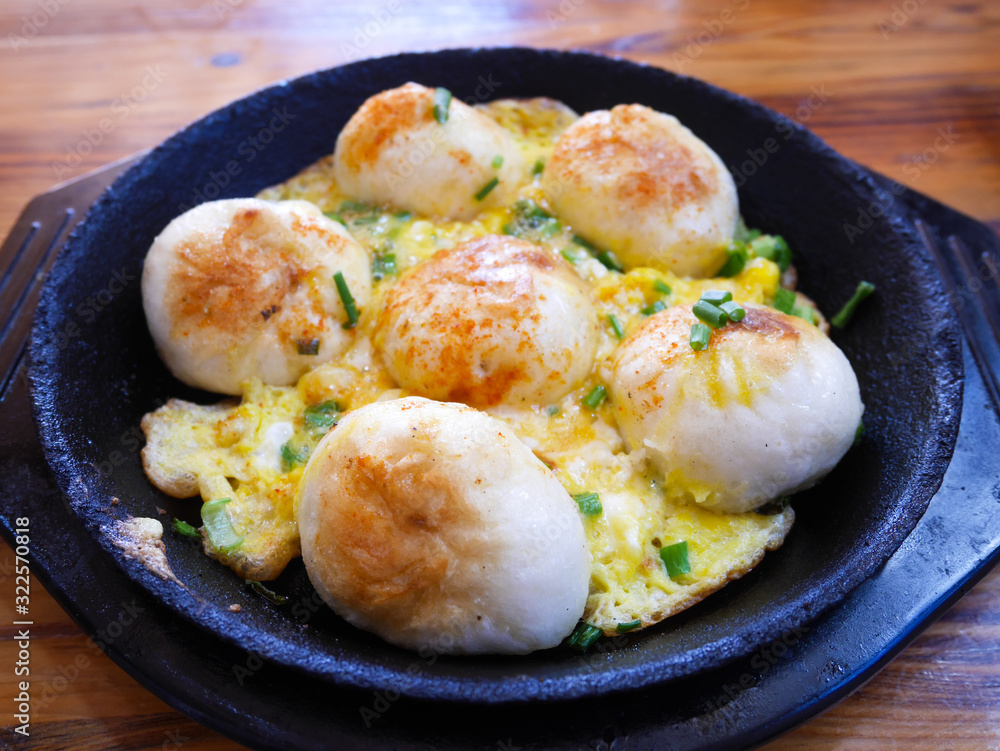 Shengjian mantou or shengjian bao Shengjian mantou or shengjian bao