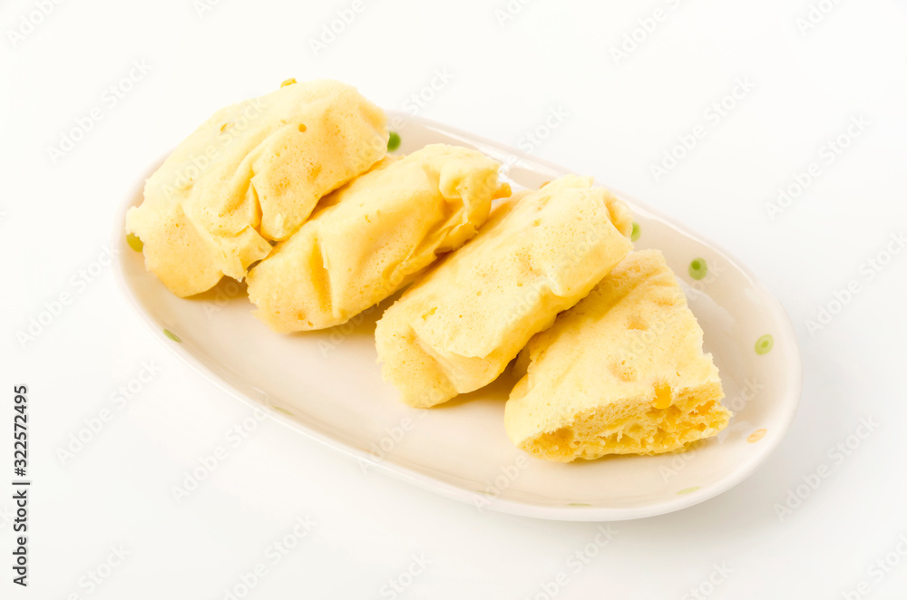 コーン入り蒸しパン