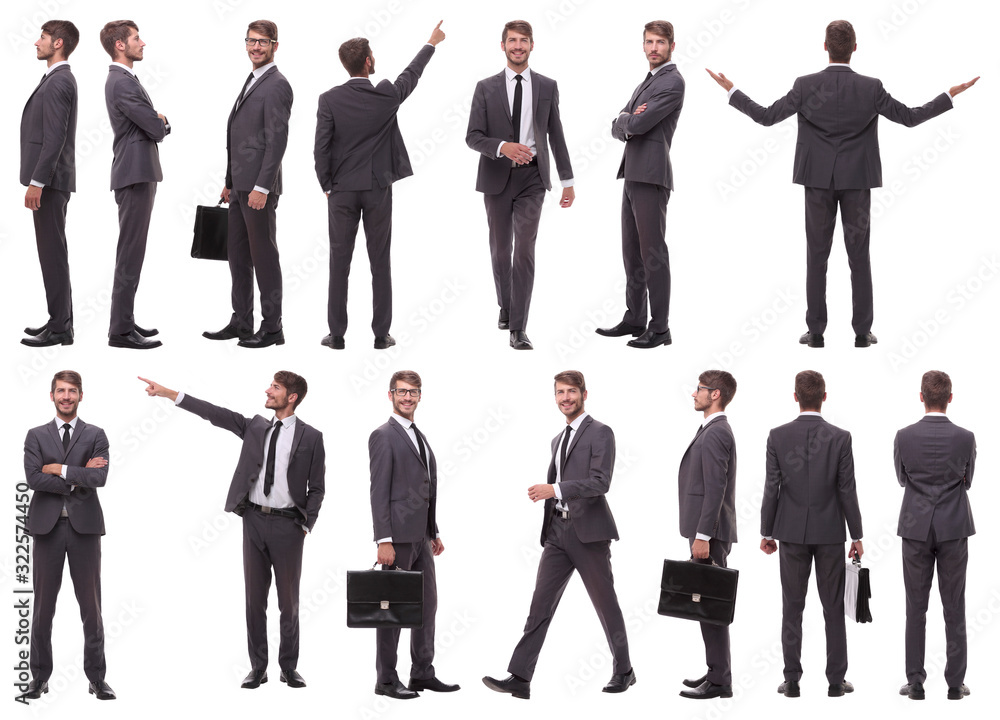 collage of various photos of a successful businessman collage of various photos of a successful businessman