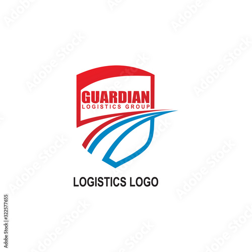 LOGISTICS COMMUNITY DESIGN LOGO TEMPLATE