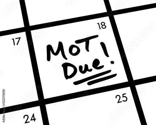 MOT Due!