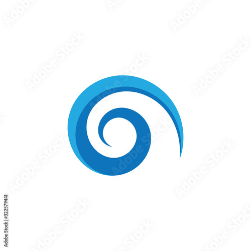 Spiral Logo Template vector symbol