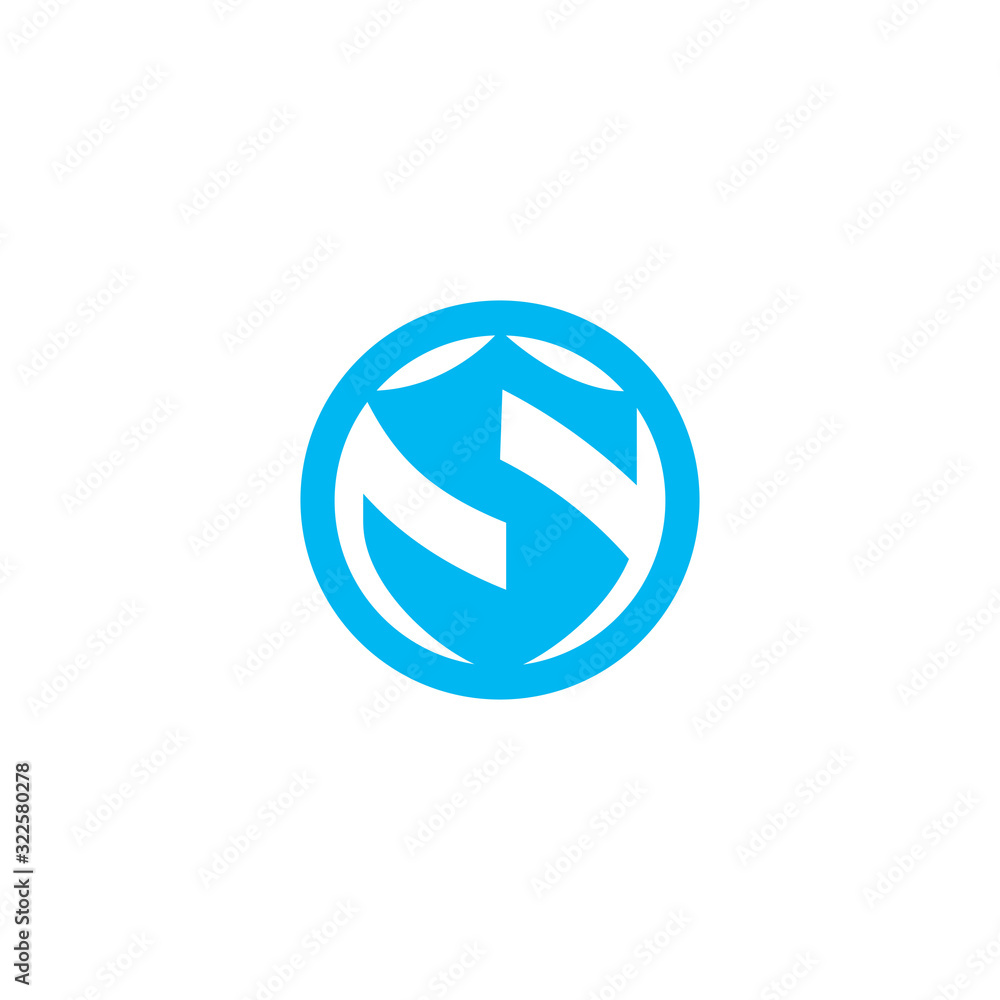 Business corporate S letter logo