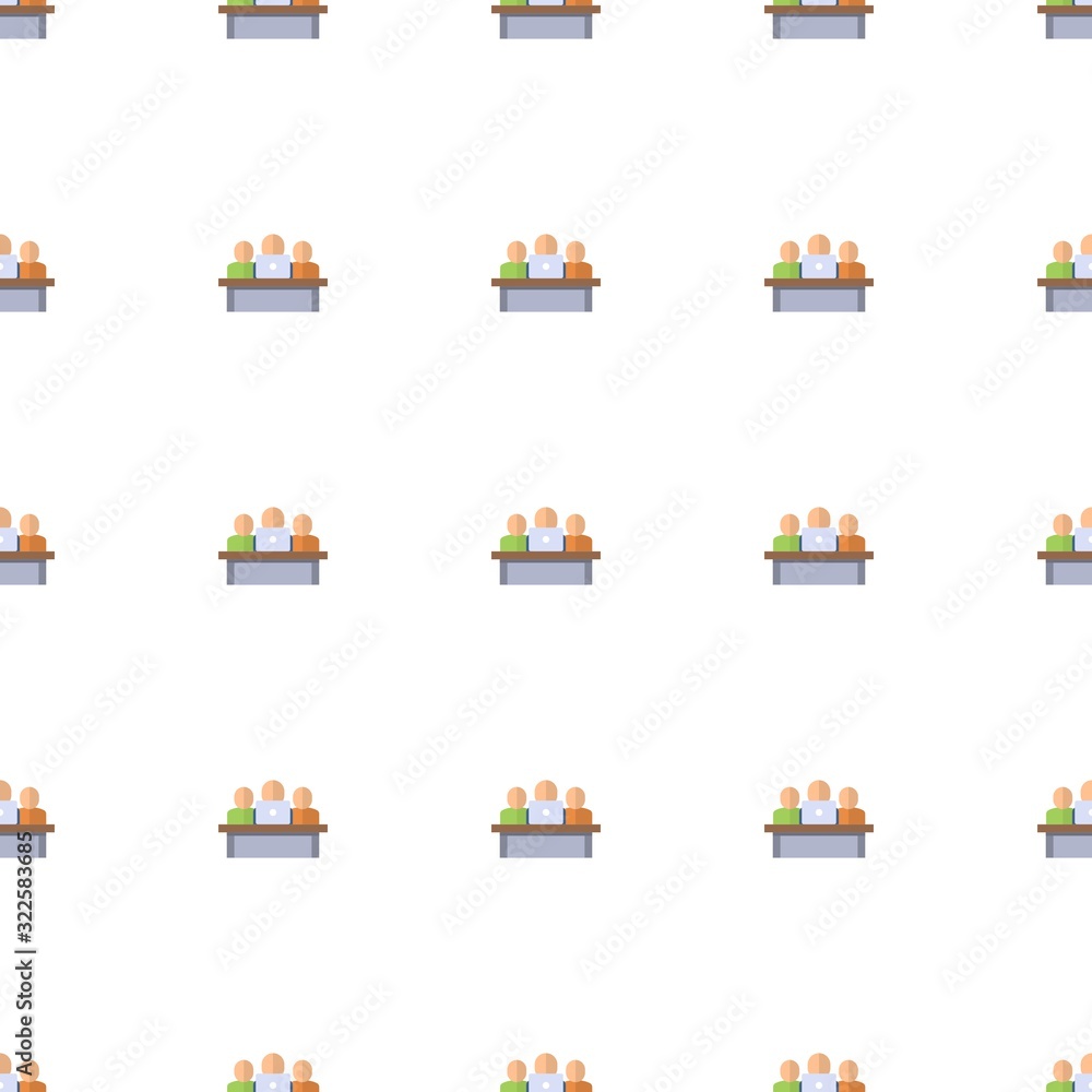 developers team icon pattern seamless isolated on white background developers team icon pattern seamless isolated on white background