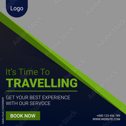 Best Travelling Social Media Banner
