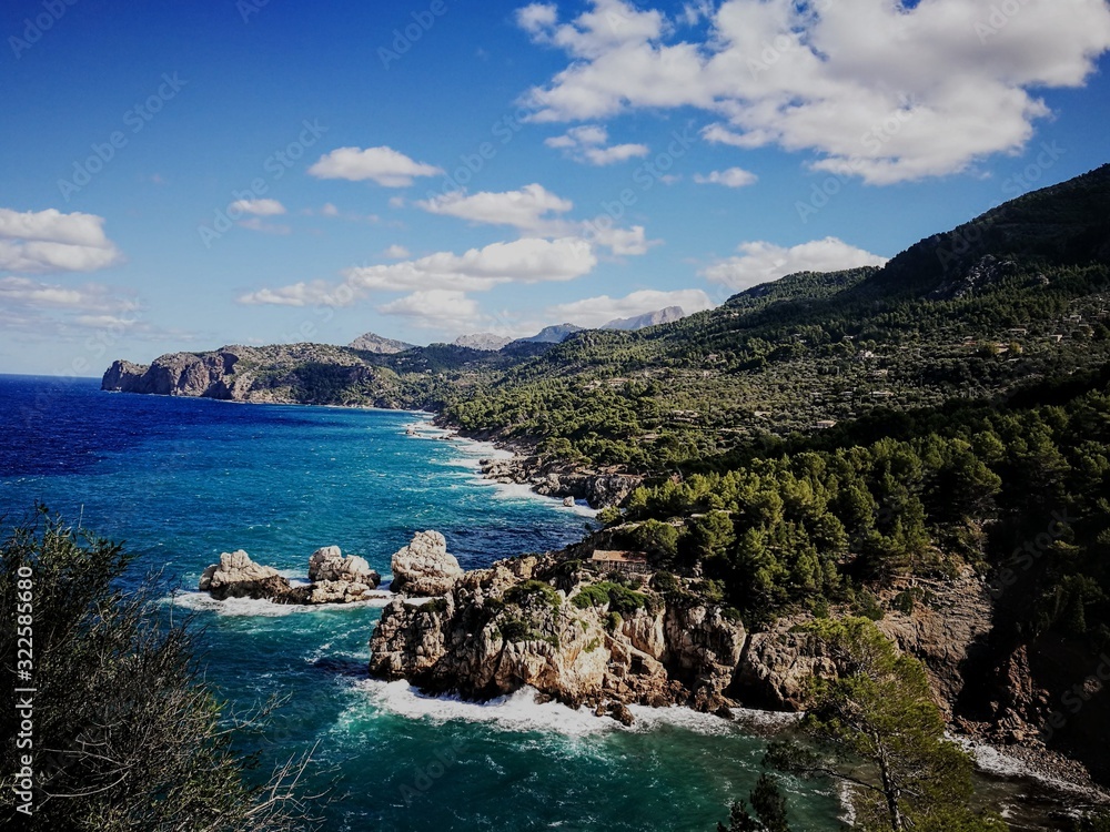 Mallorca island sea