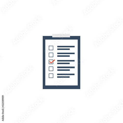 clipboard with paper sheets in white background © djvstock