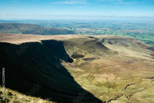 Pen y Fan & Corn Du mountains Brecon Beacons Powys Wales photo