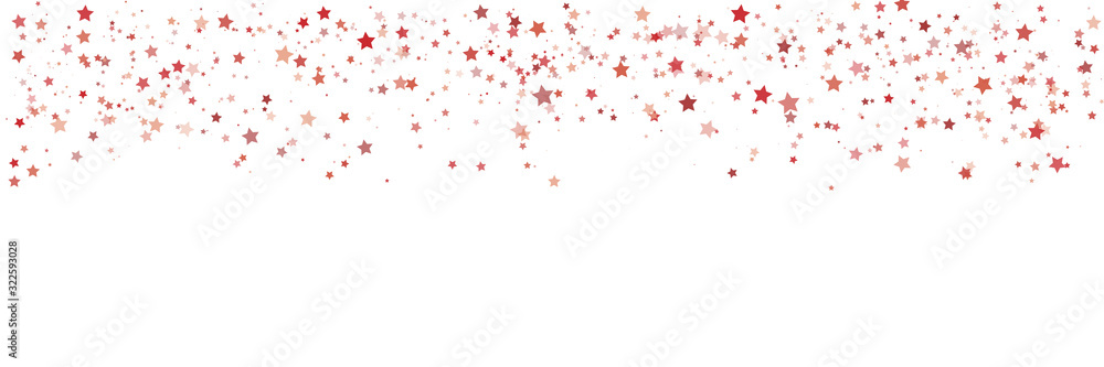 Red yellow star abstract background