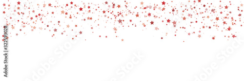 Red yellow star abstract background