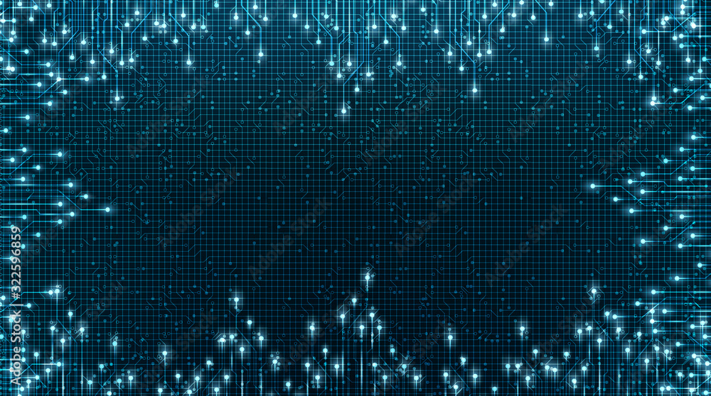 Light Electronic Circuit Microchip Technology Background,Hi-tech Digital and Future Concept design,Free Space For text in put,Vector illustration. Light Electronic Circuit Microchip Technology Background,Hi-tech Digital and Future Concept design,Free Space For text in put,Vector illustration.